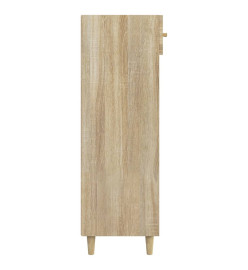 Armoire à chaussures Chêne sonoma 60x35x105cm Bois d'ingénierie