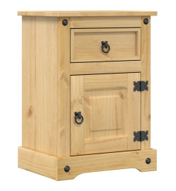 Table de chevet Corona 45x35x64 cm bois de pin massif