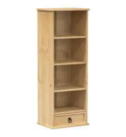 Armoire à CD Corona 40x30x110 cm bois de pin massif