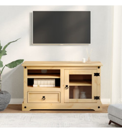 Meuble TV Corona 100x45x58 cm bois de pin massif