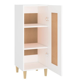 Buffet blanc 34,5x34x90 cm bois d'ingénierie