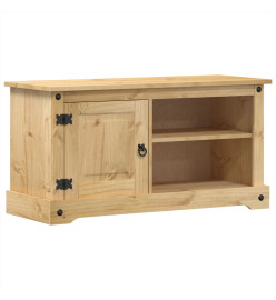 Meuble TV Corona 100x37x52 cm bois de pin massif