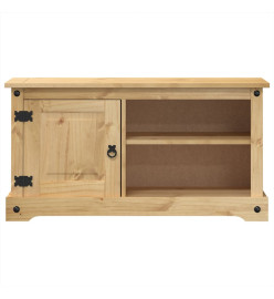 Meuble TV Corona 100x37x52 cm bois de pin massif