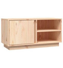 Meuble TV 80x35x40,5 cm Bois de pin massif