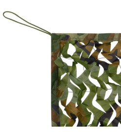 Filet de camouflage avec sac de rangement 6 x 8 m