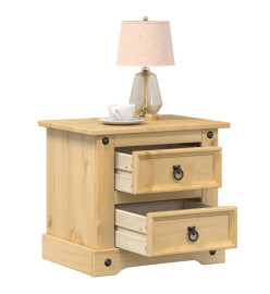 Table de chevet Corona 53x39x50 cm bois de pin massif