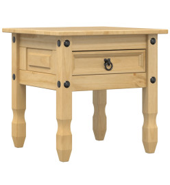 Table d'appoint Corona 50x50x50 cm bois de pin massif