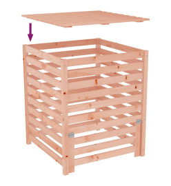 Composteur 82,5x82,5x99,5 cm Bois de douglas massif