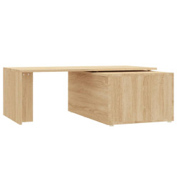 Table basse Chêne sonoma 150x50x35 cm Aggloméré