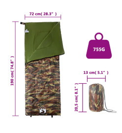 Sac de couchage pour adultes camping 3 saisons