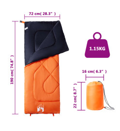 Sac de couchage pour adultes camping 3 saisons