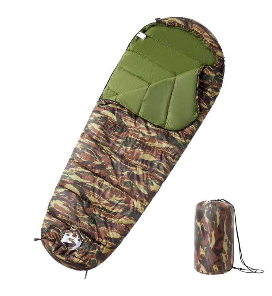 Sac de couchage momie pour adultes camping 3 saisons