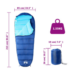 Sac de couchage momie pour adultes camping 3 saisons