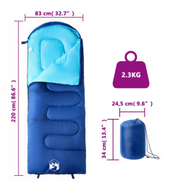 Sac de couchage pour adultes camping 3-4 saisons