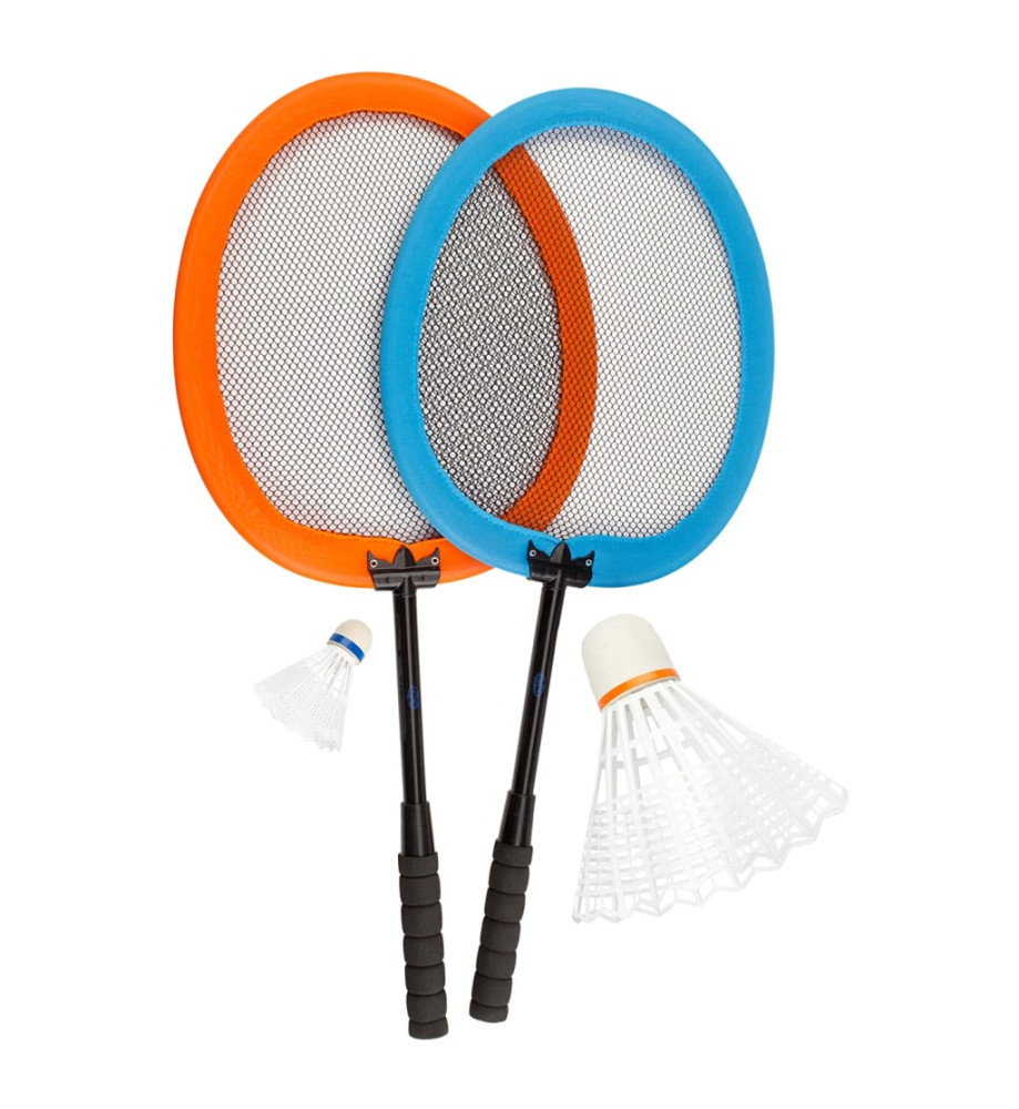 Get & Go Set de badminton XXL Orange et bleu