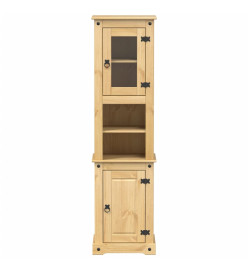 Armoire de salle de bain Corona 50x40x185 cm bois de pin massif