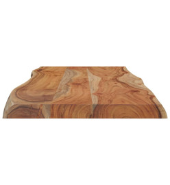 Dessus de table 90x40x2,5 cm rectangulaire bois massif acacia