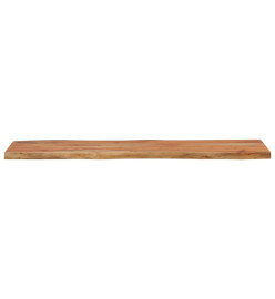 Dessus de table 110x40x2,5 cm rectangulaire bois massif acacia