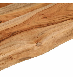 Dessus de table 110x40x2,5 cm rectangulaire bois massif acacia