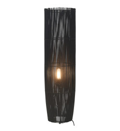 Lampadaire sur pied Osier Noir 52 cm E27