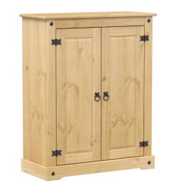 Armoire à chaussures Corona 86x38,5x108 cm bois de pin massif