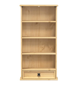 Armoire à CD Corona 52x17,5x103 cm bois de pin massif