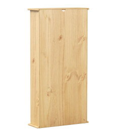 Armoire à CD Corona 52x17,5x103 cm bois de pin massif