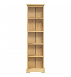 Bibliothèque Corona 46x20x170 cm bois de pin massif