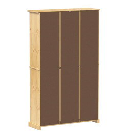 Armoire à chaussures Corona 99x32x163,5 cm bois de pin massif