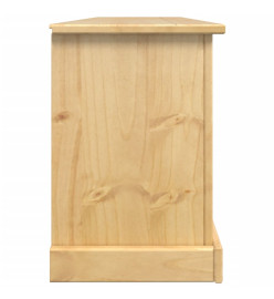 Armoire à chaussures Corona 99x32x47 cm bois de pin massif