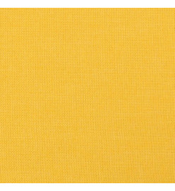 Repose-pied Jaune moutarde 45x29,5x35 cm Tissu