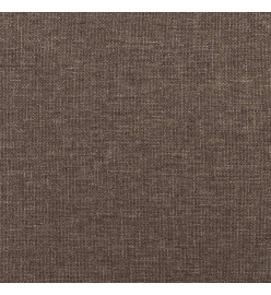 Repose-pied Taupe 45x29,5x35 cm Tissu