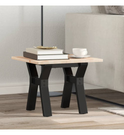 Pieds de table basse cadre en Y 30x30x33 cm fonte