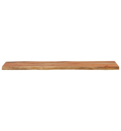 Dessus de table 120x40x2,5 cm rectangulaire bois massif acacia