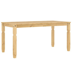 Table à manger Corona 160x80x75 cm bois massif de pin