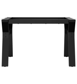 Pieds de table basse cadre en Y 60x50x38 cm fonte