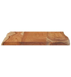 Dessus de table 70x60x2,5 cm rectangulaire bois massif acacia