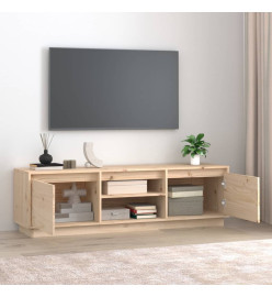 Meuble TV 140x35x40 cm Bois de pin massif