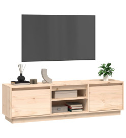 Meuble TV 140x35x40 cm Bois de pin massif