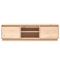 Meuble TV 140x35x40 cm Bois de pin massif