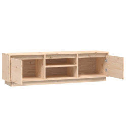 Meuble TV 140x35x40 cm Bois de pin massif