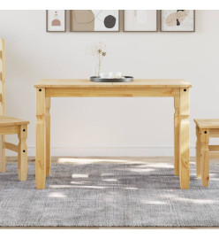 Table à manger Corona 112x60x75 cm bois massif de pin