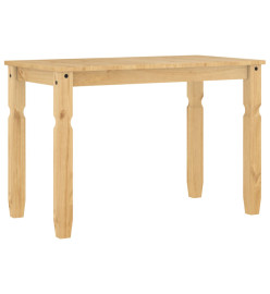 Table à manger Corona 112x60x75 cm bois massif de pin