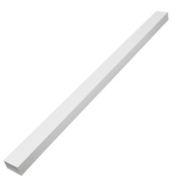 Goulotte de câble auto-adhésive 60x40 mm 10 m PVC