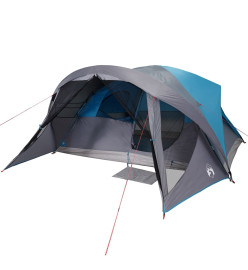 Tente de cabine familiale 6 personnes bleu imperméable