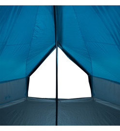 Tente familiale tipi 8 personnes bleu imperméable