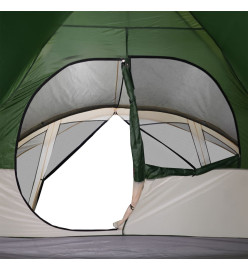 Tente de cabine familiale 6 personnes vert imperméable