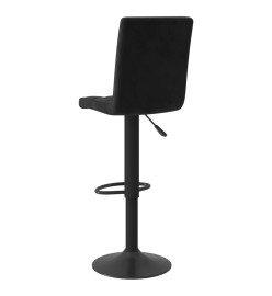 Tabouret de bar Noir Velours