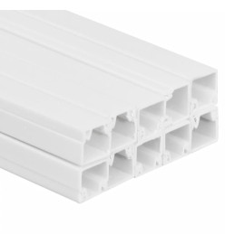 Goulotte de câble 30x15 mm 10 m PVC