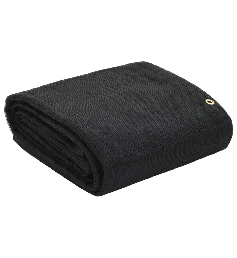 Filet de conteneur PEHD 3,5 x 5 m Noir